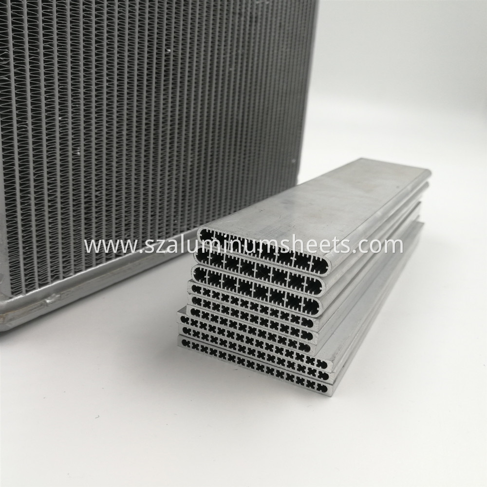 Aluminum extruded tube